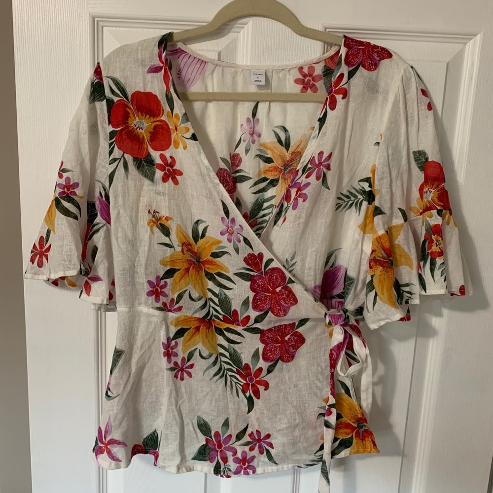 Old Navy wrap top
